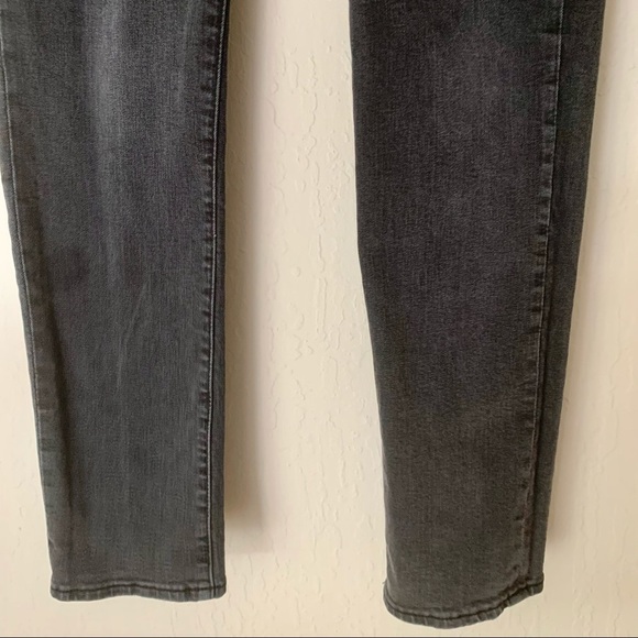 7 FOR ALL MANKIND Boys Slimmy Slim Fit Jeans Gray Black Denim Stretch Size 12 - Picture 10 of 13